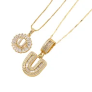 💍 2 Pack✨ Initial Letter Pendant Necklaces-Best Gift for your friends💝 - Image 26