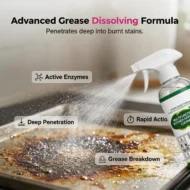 🥳2026 HOT SALE🥳💞50K+ SOLD!💥🧯🔥 50% OFF! Heavy-Duty Grill Degreaser Spray – Fast‑acting, cuts grease instantly. Spray & wipe, no scrubbing. Restore BBQ shine in minutes. 🍖✨ - Image 2