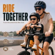 📢📢40% OFF !! ⏰Front Mounted Kids Bike Seat - Image 3