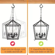 🛠️50% OFF NOW! 🔒 20Pcs Square Snap Clips Hooks – Secure Lock, Versatile & Durable for Bonsai, Lights & Decor ✨ - Image 4