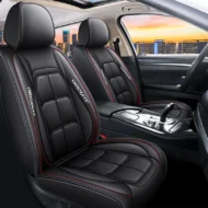 All-Season Full-Coverage Leather Car Seat Cover - Image 14