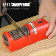 🔪 50% OFF NOW! ⚙️ Automatic Knife Sharpener – Fast Sharpening, Safe to Use & Works on All Blades ✨