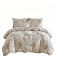 📢📢40% OFF !! ⏰Elegant Pinch Pleat Duvet Cover Set - Image 12