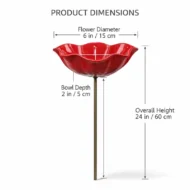 💖🎁2026 Mother's Day Gifts 50% Off--🎁Handmade Metal Flower Garden Stake🐦 - Image 9