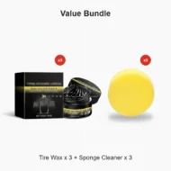 🔥Limited Time Promotion 50% OFF🔥—restores a deep black shine, blocks UV rays, and repels dirt. Quick and easy! 🚗 - Image 3