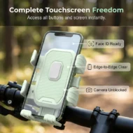 🚴📱 Cycling phone mount – 1-sec lock, shockproof, full rotation for navigation! - Image 5
