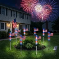🏆Buy More Save More🎁Outdoor Solar Flag Stake Lights - Image 6