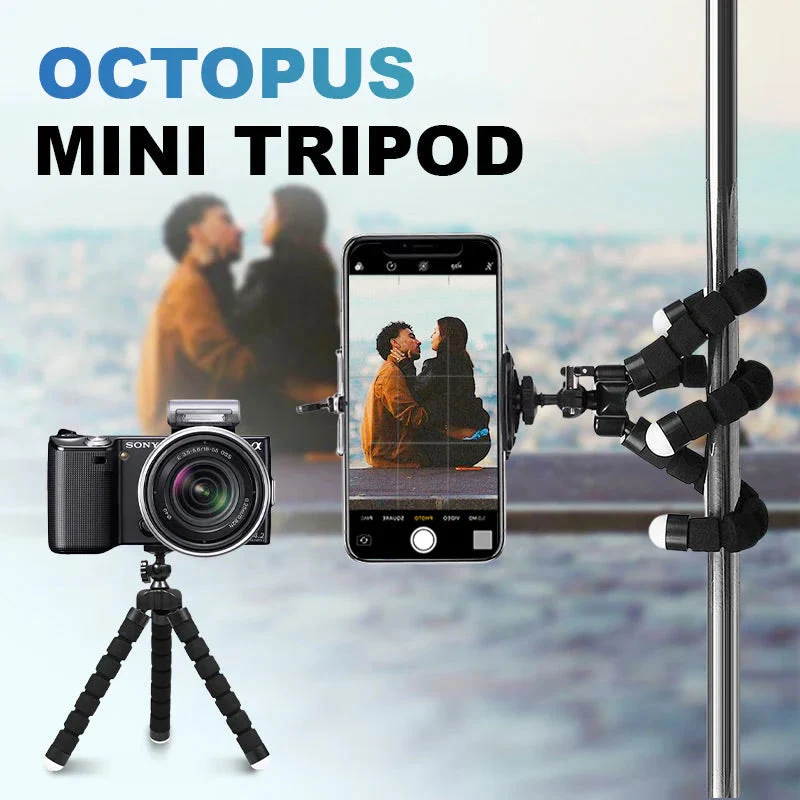 ⏳Limited-time 50% off⏰Flexible Mini Tripod