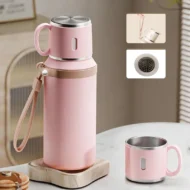📢📢50% OFF!!⏰Stainless Steel Vacuum-Insulated Bottle with Lidded Cup - Image 9