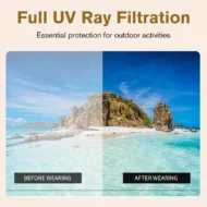Foldable Anti-Blue Light Reading Glasses with Case - Image 3