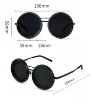 🔥Adjustable Tint Polarized Round Sunglasses - Image 5