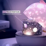 Rechargeable Rotating Star Projector Night Light - Image 8