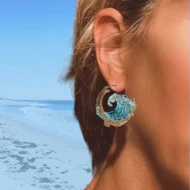 🔥Last Day 70% OFF🌊Elegant Blue Necklace Ring Earrings Set - Image 8