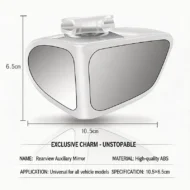 Dual-Lens 360°Adjustable Blind Spot Mirror - Image 6