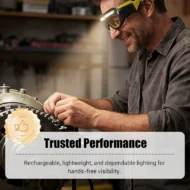 📢📢50   % OFF !!✨Rechargeable LED Glasses Headlamp - Image 12