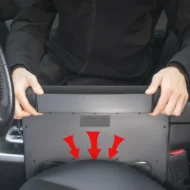 2-in-1 Car Steering Wheel Tray & Seat Gap Filler - Image 5
