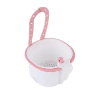 Plastic Kitchen Suction Cup Sink Drain Basket - Image 11