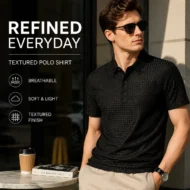 ⏳ Limited time 50% off! 💥Men's Textured Short Sleeve Shirt - Image 13