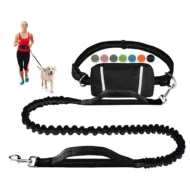 Adjustable Hands-Free Dog Lead with Waist Bag - Image 13