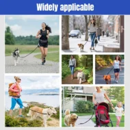 Adjustable Hands-Free Dog Lead with Waist Bag - Image 8