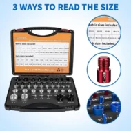 📢📢60%  OFF !! ⏰Nut & Bolt Thread Checker Kit for Inspection of Fixed Bolts or Threaded Holes - Image 8