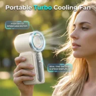 🌬️ LIMITED-TIME 50% OFF! ✨ Turbo Handheld Fan – LED Display, 6 Speeds, 3000mAh 🔋 - Image 12