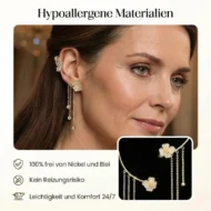 💕Simple ear clips with butterfly and flower motifs & tassels🌸🦋 - Image 21
