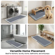 Quick-Dry Diatomaceous Earth Kitchen Mat Set - Image 8