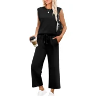 🌺 Hot Sale 49% OFF🌺 New Women's  Sleeveless Top & Wide-Leg Pants 2-Piece Set - Image 8