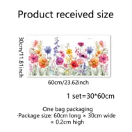 💐Time-limited Special💞Colorful Floral Bouquet Window Sticker🖼️(Cut to size freely) - Image 6