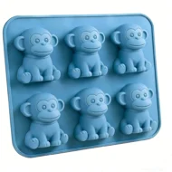 🐮6‐Cavity Mini Highland Cow Ice Cube & Dessert Mold 🧊🍪 Cute 3D Ice for Drinks, Parties & Gifts💕 - Image 14