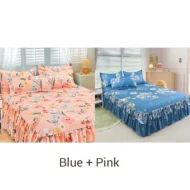🥳SUMMER HOT SALE💞3-Piece Ruffled Bed Skirt Set - Image 13