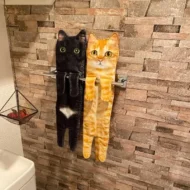 🎁Christmas Sale 49% Off🎉Cute Cat Hand Towel😺 - Image 3