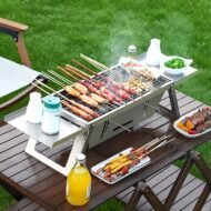 🔥Hot Sale 50% 0FF🔥Stainless Steel Folding Outdoor Barbecue - Image 13