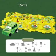 🎁Hot Sale 49% Off🔥Children's Educational Puzzle Track Car Play Set🚗 - Image 10