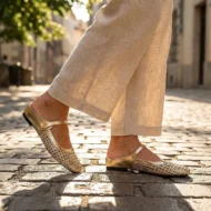 🌸NEW HOT SALE 50% OFF✨Women's Woven Square-Toe Mary Jane Mules - Image 7