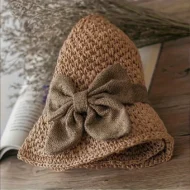 💥Hot Sales-49% OFF🔥Elegant Woven Straw Sun Hat with Bow - Image 15