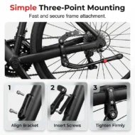 Universal Adjustable Aluminum Alloy Bicycle Side Kickstand - Image 4