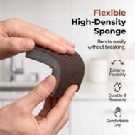 Emery Sponge Scrubber for Heavy-Duty Cleaning - Image 4