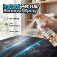 Pet Hair Removal Spray for Fabrics and Clothing