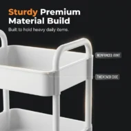 Mobile Kitchen Storage Organizer Rack - Image 14