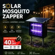🦟 50% OFF NOW! ☀️Solar-Powered Outdoor Bug Zapper– Indoor & Outdoor, Waterproof & Chemical-Free for Effective Protection 🏠 - Image 14