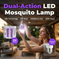 2-in-1 LED Mosquito Killer Lamp