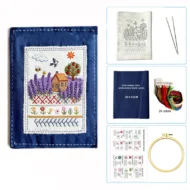 DIY Embroidery Stitch Practice Book Kit - Image 16