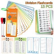 15PCS Double Sided Math Flash Cards - Image 3