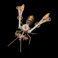 3D Metal Bee Puzzle Assembly Model Kit - Image 22