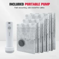 🏆⚡ 50K+ SOLD! Cordless Travel Vacuum Storage Compression Bag - Image 16