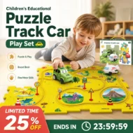 🎁Hot Sale 49% Off🔥Children's Educational Puzzle Track Car Play Set🚗 - Image 20
