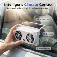 Solar Powered Car Ventilator Fan - Image 2