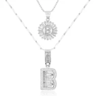 🎁New Year Sale 50% OFF💖2 Pack - Initial Letter Pendant Necklaces - Image 25